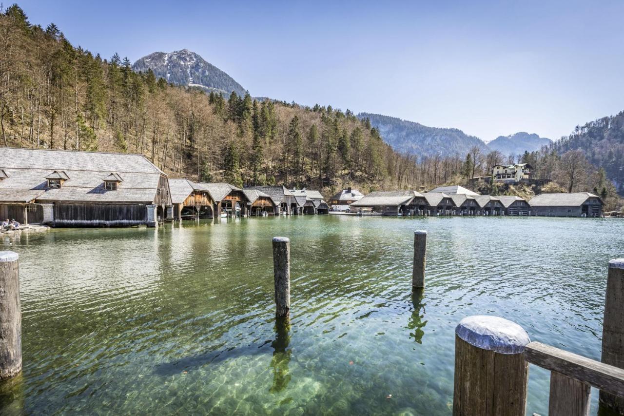 Ferienwohnung Gruenstein Schonau am Konigssee Bagian luar foto