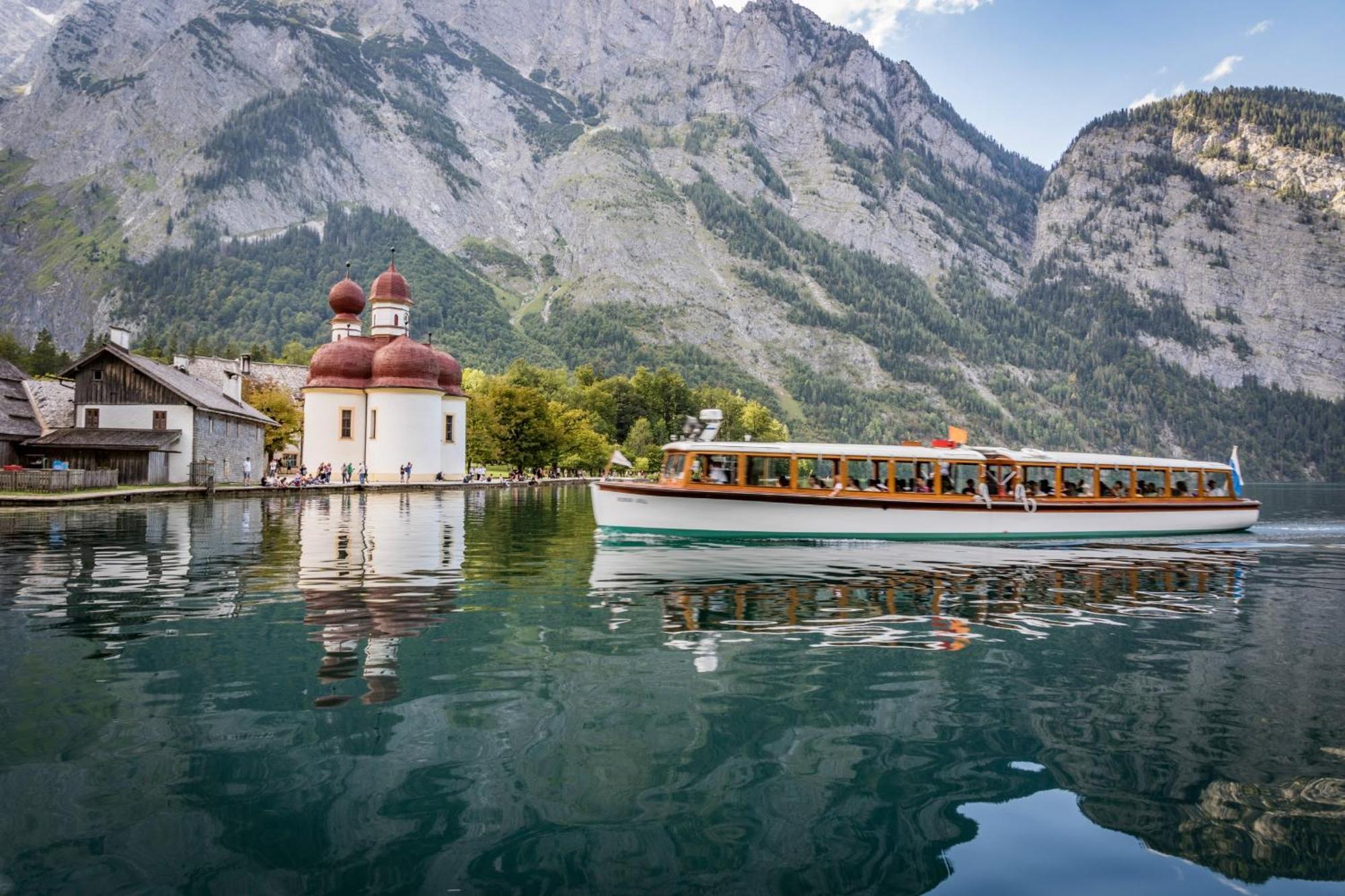 Ferienwohnung Gruenstein Schonau am Konigssee Bagian luar foto